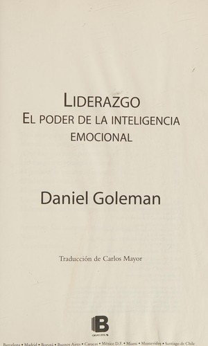 Inteligencia emocional — Daniel Goleman