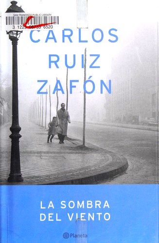 La sombra del viento — Carlos Ruiz Zafón